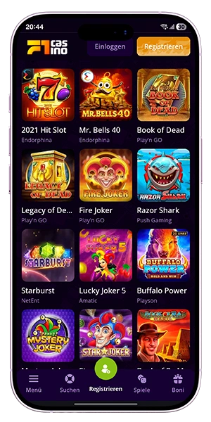 f1 casino app auf iphone