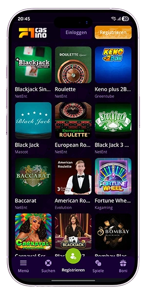 f1 casino app auf ios